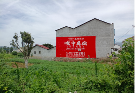 泸定做墙体广告的意义