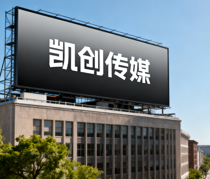 泸定户外广告牌的设计与制作