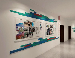 泸定企业文化墙用什么材料好？