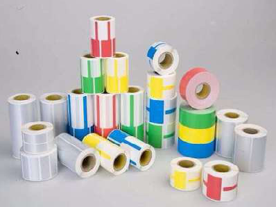 泸定关于不干胶材料。