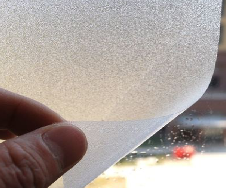 泸定玻璃门外面粘广告用什么材料好？