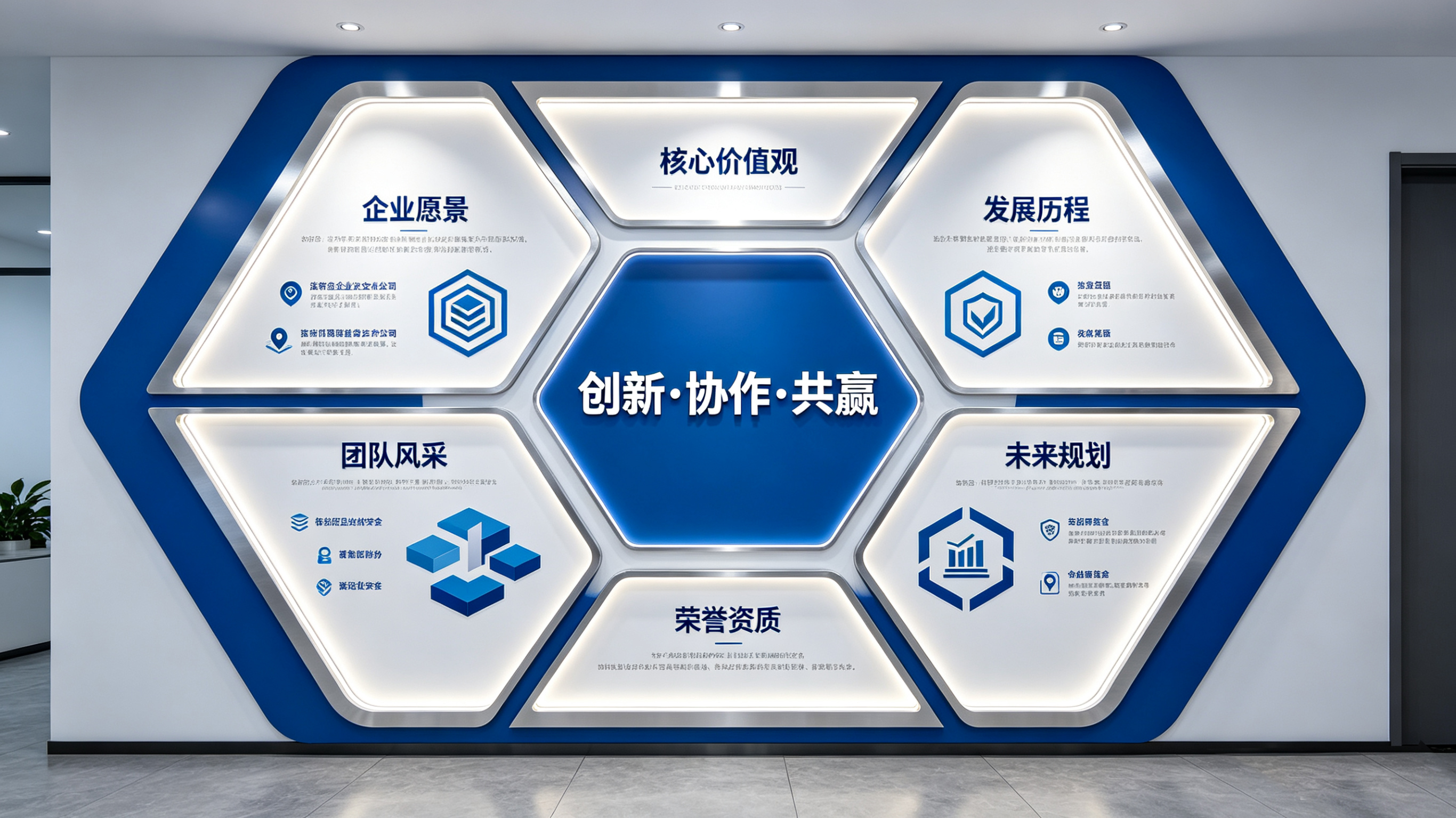 泸定企业文化墙六边形避坑指南（新手常犯5个错误）